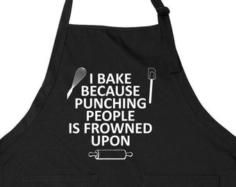 Baking Apron Funny Baking Gifts For Her Kitchen Apron For Women Full Apron Adult Apron Bakers Apron Birthday Baking Gift For Ladies - SA656