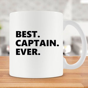 Captain Gift Ideas For Men Boating Mug Best Coffee Cup Boat Captain Nautical Mug Boat Mug Sailor Mug Best Captain Ever Ceramic Mug - SA714