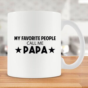 Papa Mug For Grandpa Gift Ideas For Dad Coffee Cup Papa Gift Fathers Day Present For Him Papa Coffee Mug New Papa Gift Ceramic Mug - SA166