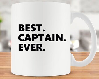 Captain Gift Ideas For Men Boating Mug Best Coffee Cup Boat Captain Nautical Mug Boat Mug Sailor Mug Best Captain Ever Ceramic Mug - SA714