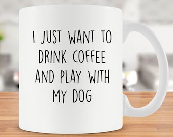Funny Coffee Mugs Dog Lover Gifts For Her Best Coffee Cup Dog Mom Mug Coffee Lover Dog Lover Mug Dog Mom Gift Ideas For Women - SA803