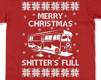 Christmas Vacation Shirt Ugly Christmas Tee Movie Quote Shirt Funny Xmas TShirt Tacky Christmas X-Mas Gildan Bella Canvas Tee  - SA1197