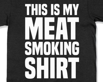 BBQ Gifts For Men Funny Grilling T Shirt Barbeque TShirt Smoker Grill Gift For Dad Fathers Day BBQ Shirt Meat Smoker Cooking T-Shirt- SA1592