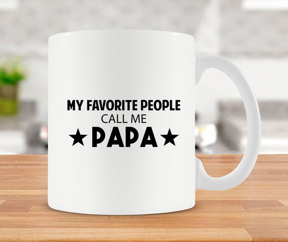 Download Papa Mug For Grandpa Gift Ideas For Dad Coffee Cup Papa Gift Etsy