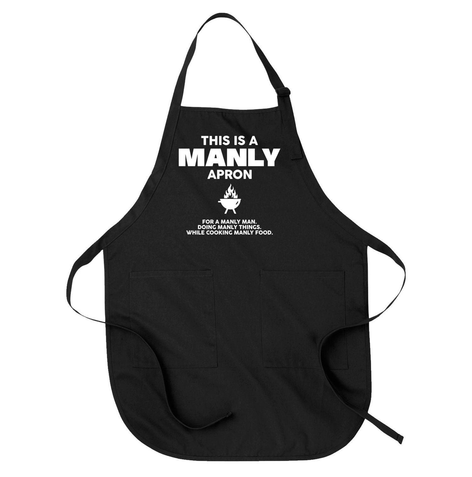  Herren Schürze mit Taschen Lustige Schürze für Männer Grillschürze Motiv 