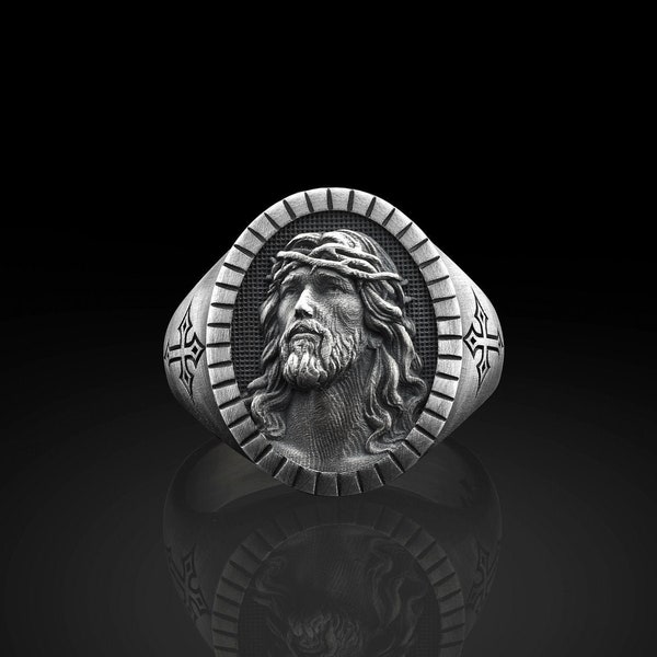 Jesus Ring - Etsy