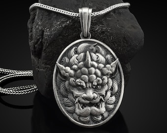 fu dog pendant