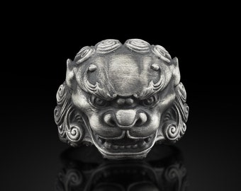 fu dog ring