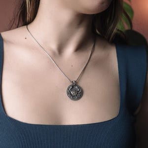 Naszyjnik z zawieszką ze srebra próby 925 dla mężczyzn, biżuteria ze znakiem zodiaku Rak, wisiorki astrologiczne, prezent urodzinowy dla Raka, naszyjnik z horoskopem