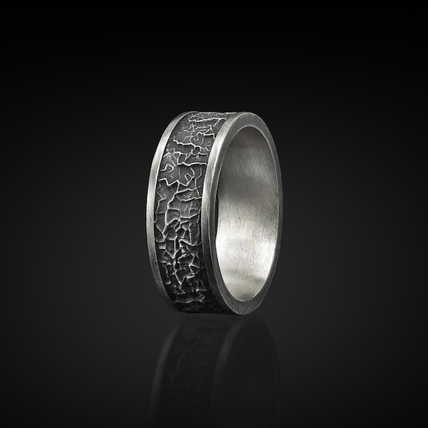 Sterling Silver Fashionable Handmade Men Band Ring, Stylish Men Wedding Ring, Elegant Silver Men Wedding Band, Statement Ring, Ornament Ring