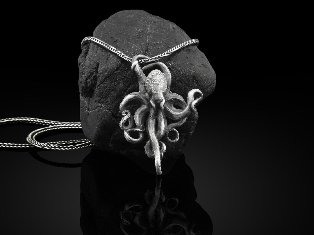 Octopus Charm Necklace