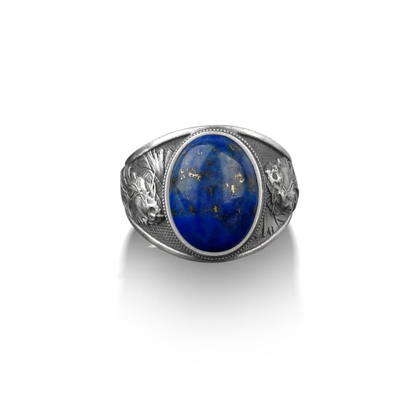 ネイティブアメリカン / インディアン ジュエリー ラピスラズリ リング