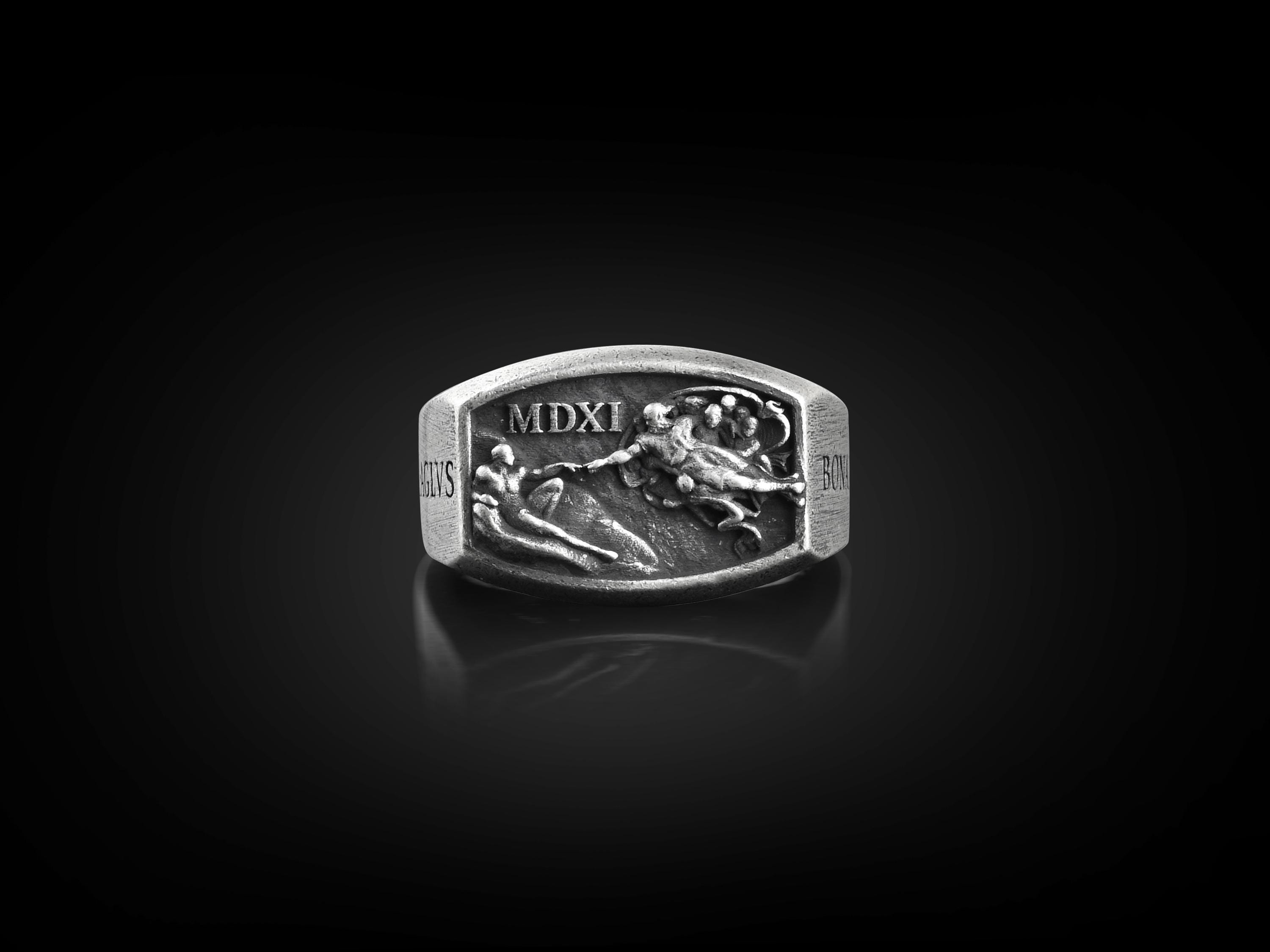 Adam and Eve Ring - Etsy