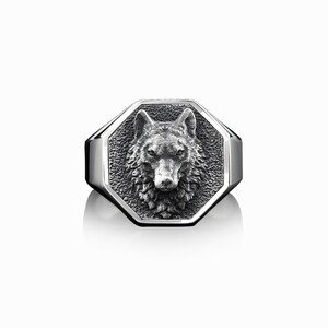 Gucci wolf hotsell head ring