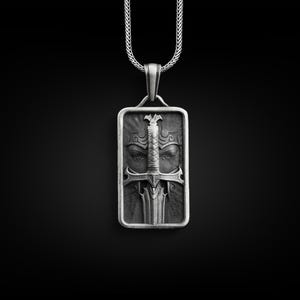 Valkyrie 925 Silver Mythology Necklace, Female Viking Warrior Customizable Necklace, Personalized Necklace, Viking Jewelry, Memorial Gift