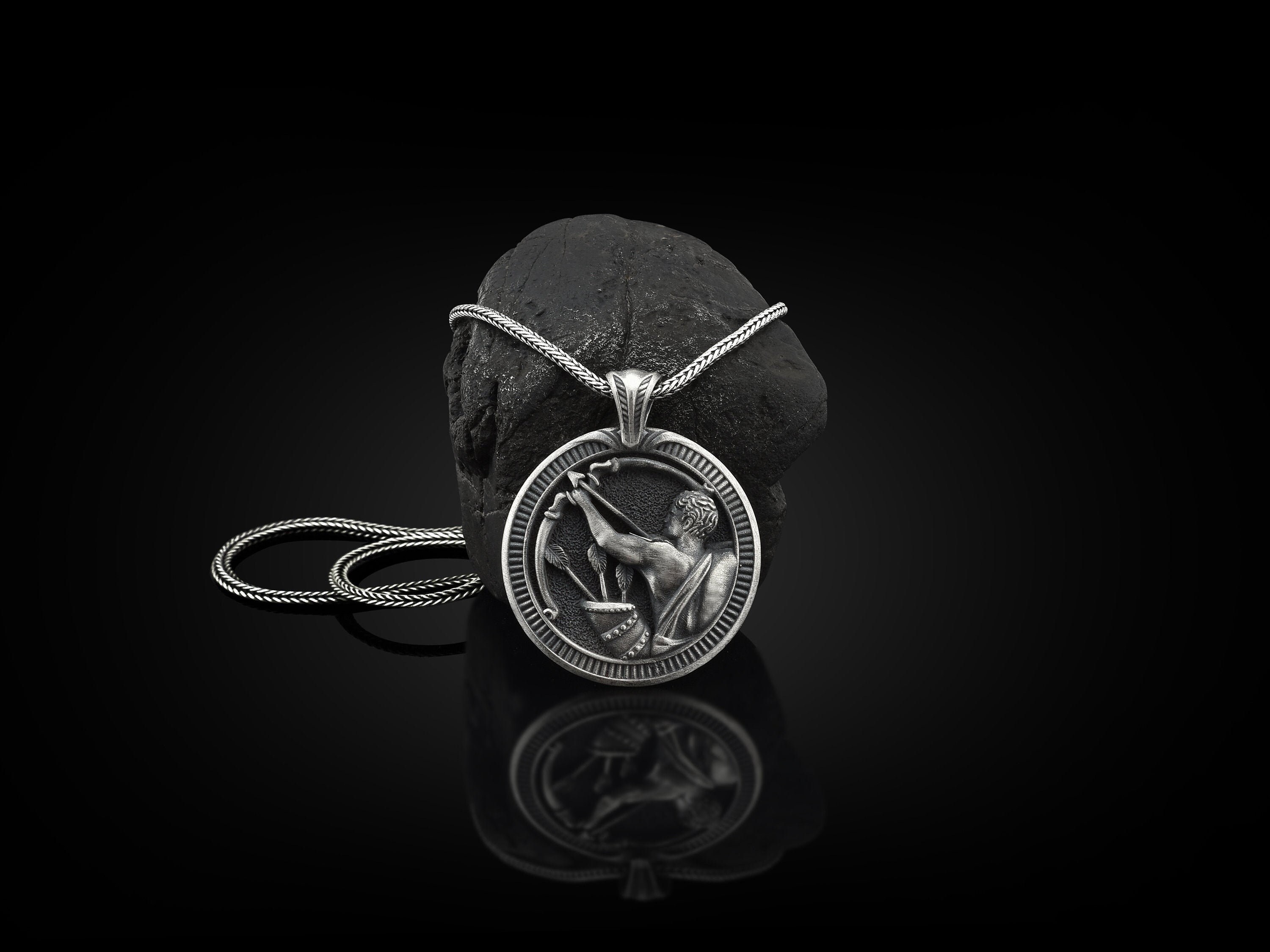 Sagittarius Handmade Sterling Silver 