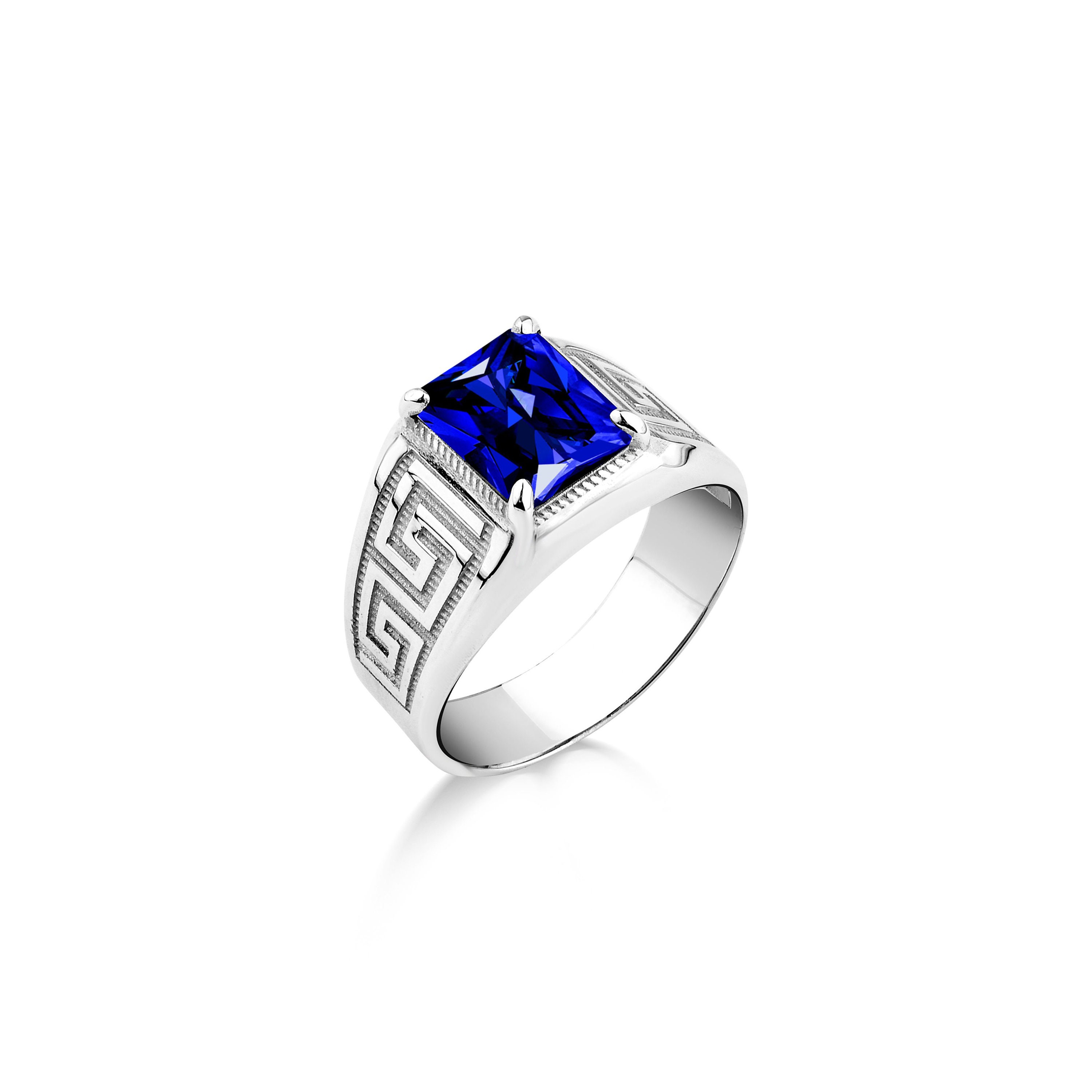 Bluestone ring for men discount