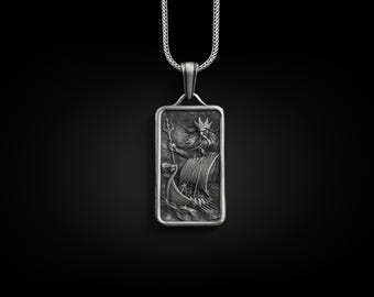 ギリシャ神話 海神ポセイドン ハンドメイド ペンダントトップ il_340x270.6201807352_frsh.jpg