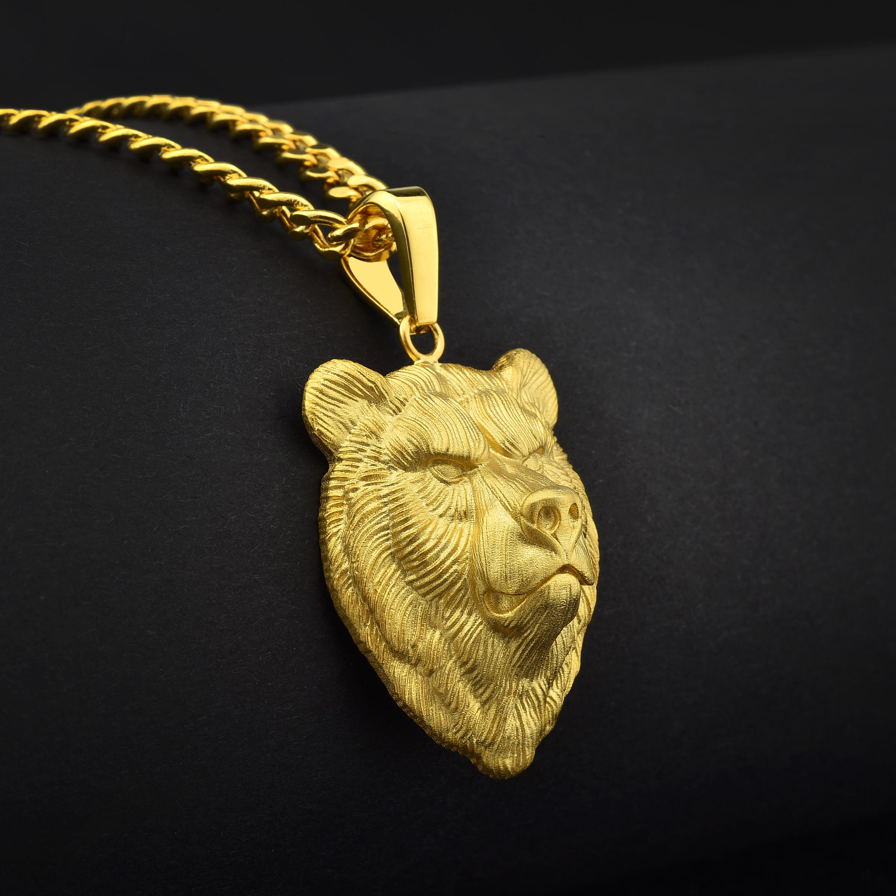 Mahi Gold Plated Teddy Bear Pendant with CZ for Women PS1101466G :  Amazon.in: Jewellery