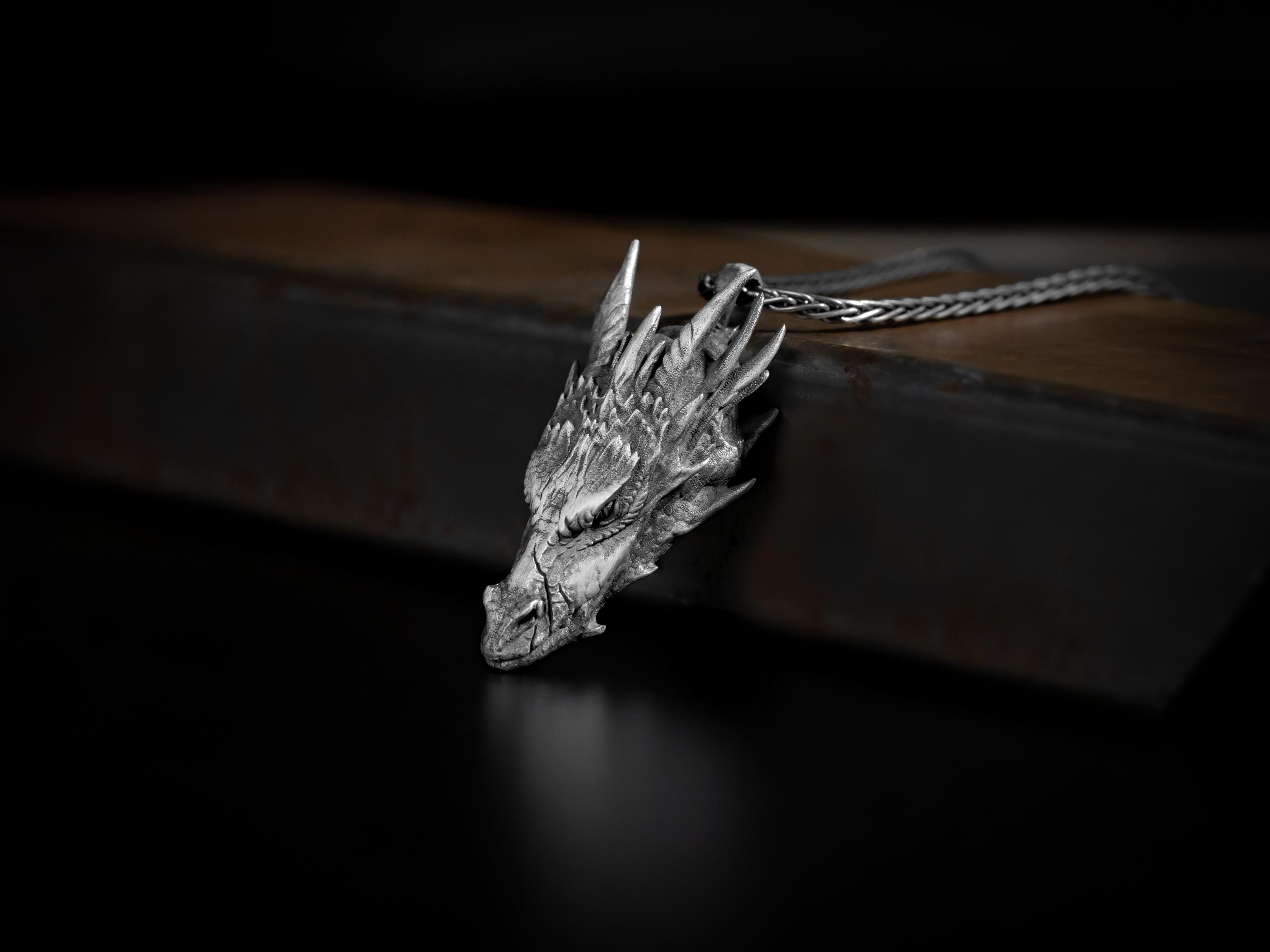 Irisches Haaraccessoire Briomhar Keltische Haarspange - Zinn-Drache Design  10,2cm Keltischer Schmuck Haaraccessoire, image size:3000x2250