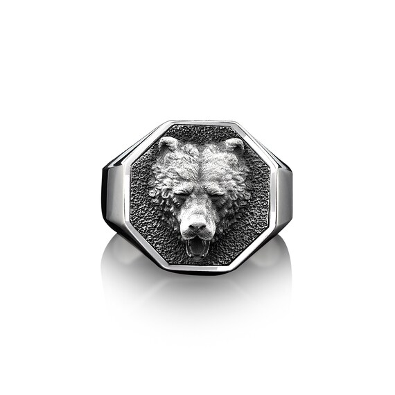 Mens bear ring clearance