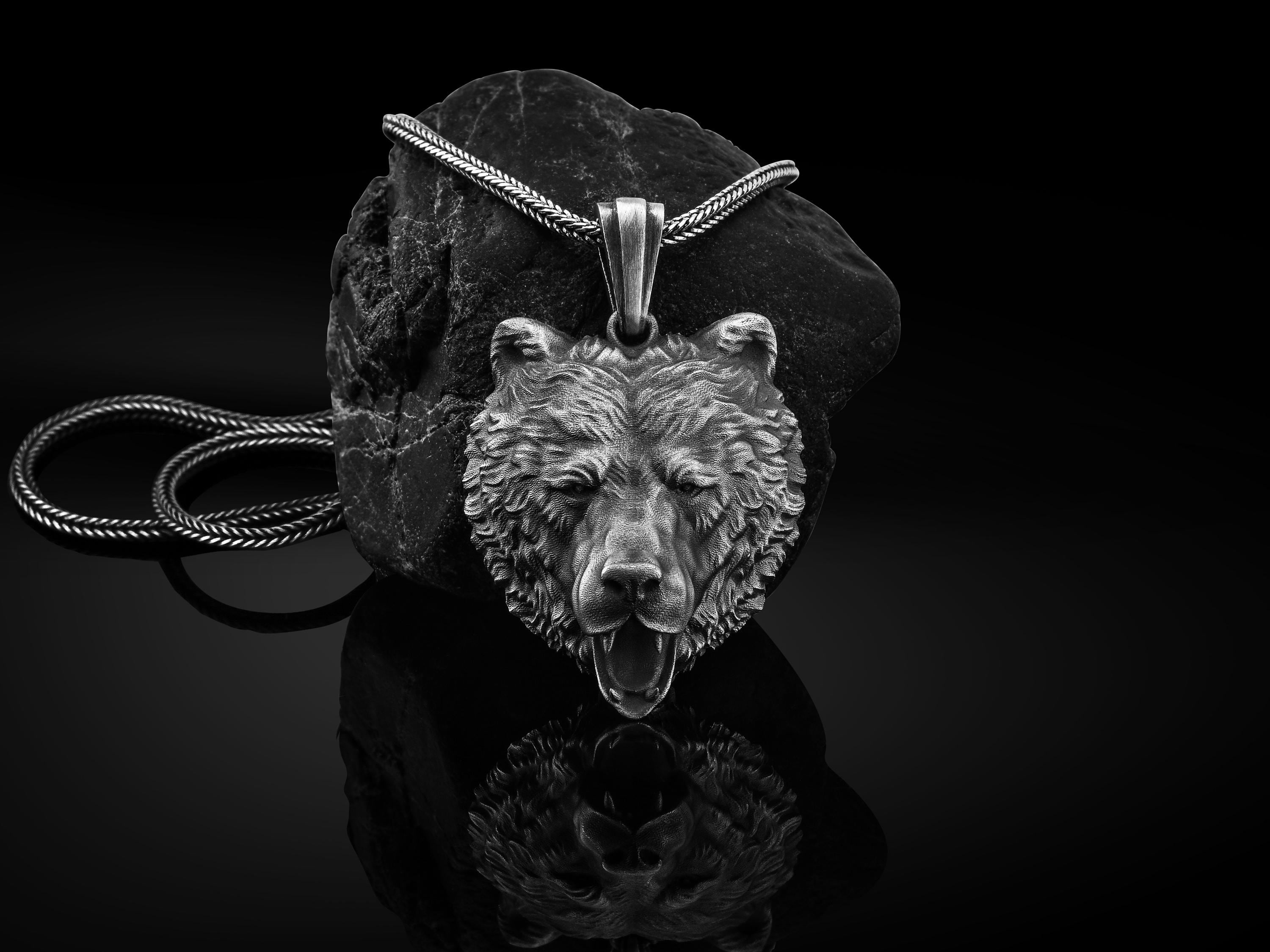 【BLACKPURPLE】25SS★ Vintage bear necklace il_fullxfull.6188406837_td4o.jpg