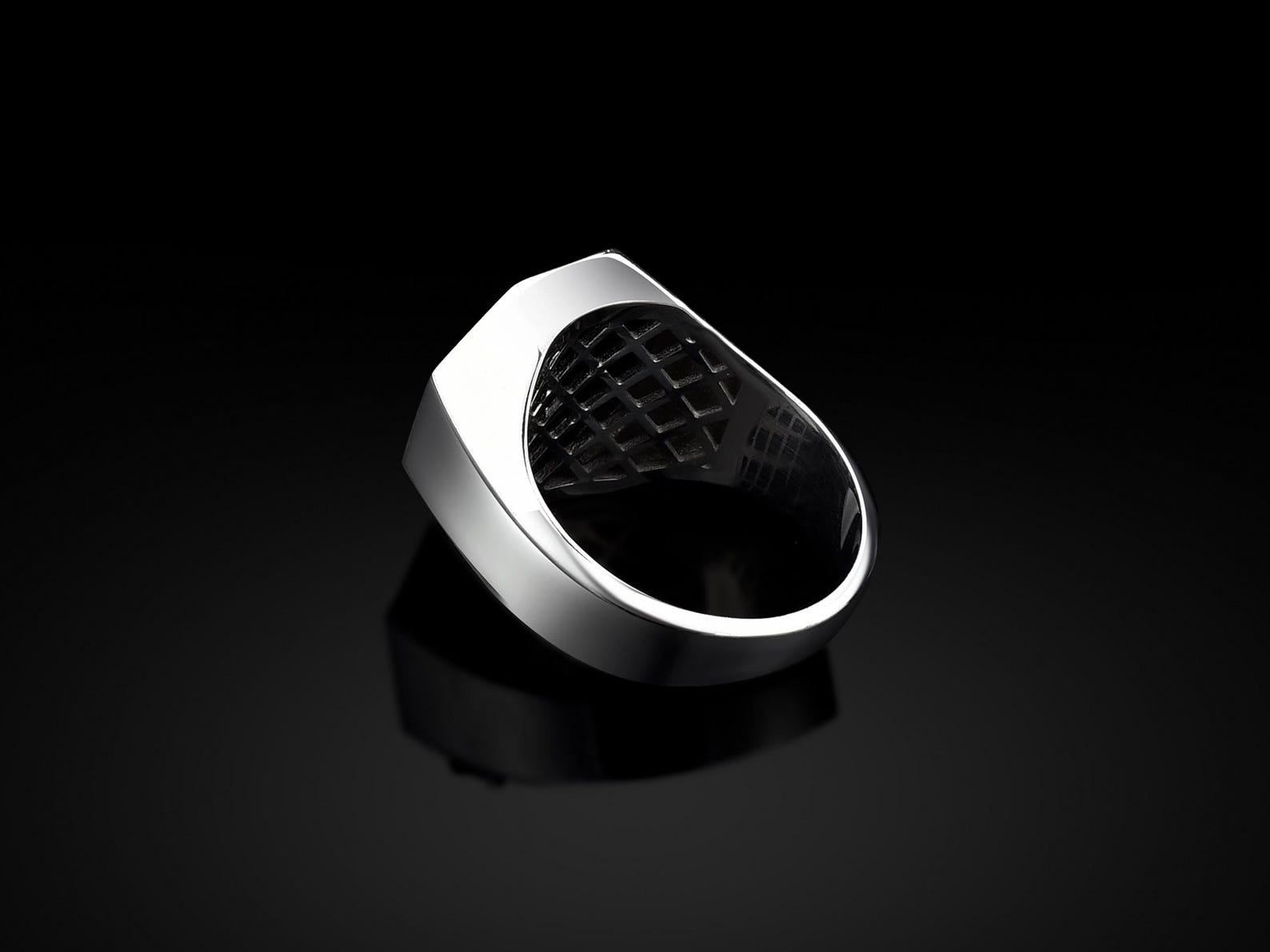 Ram Rng Zodiac Aries Ram Signet Ring for Men, Ram Head Silver Men Ring ...