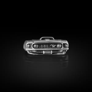 Ford Signet Ring For Mens, Sterling Silver Ring, Ford Mustang Boss 1969 Ring, Car Lovers Ring, Bikers Ring, Muscle Car Ring, Ford Fans Gift