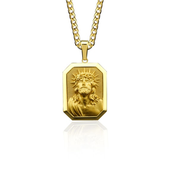 Charlie & Co. Jewelry | Gold Jesus Crucifix Cross Pendant Model-1213