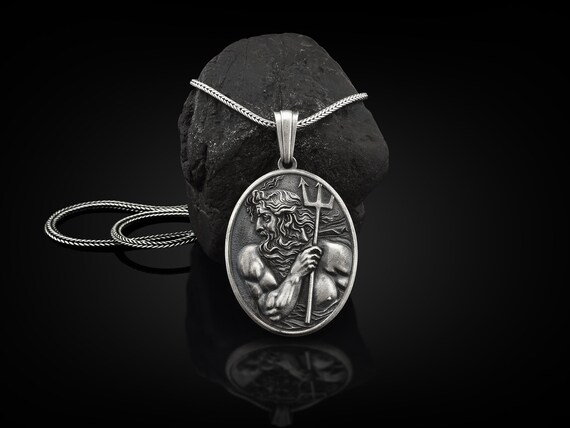 Sea Handmade Sterling Silver Men Charm 