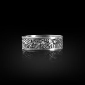 Sky Stars and Sun Mens Band Ring, Celestial Sterling Silver Jewelry, Night Sky Wedding Band, Wedding Ring, Sun Star Ring, Men Celestial Ring