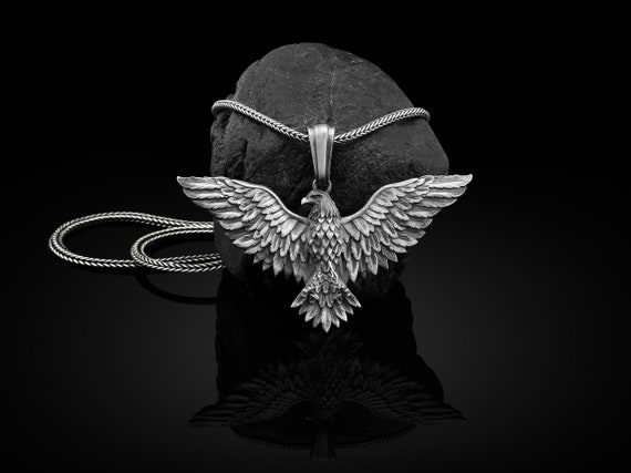 Sterling Silver American Winged Eagle 