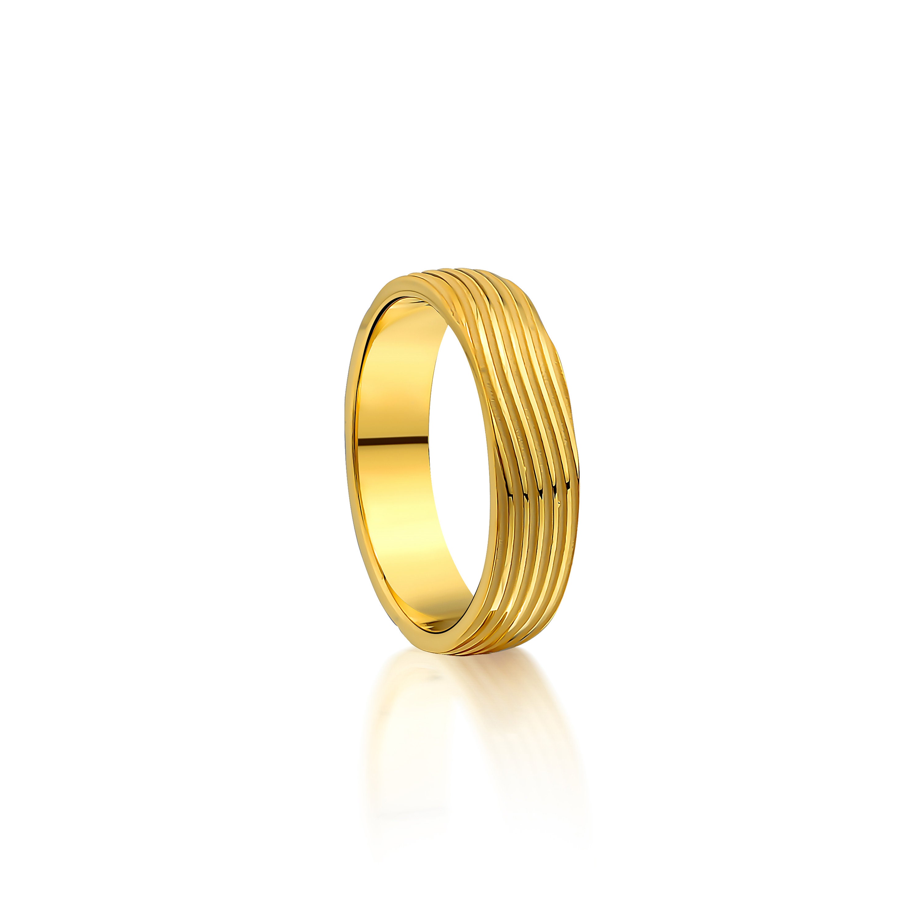 CEYLONMINE-challa Ring Natural Gold Plated challa Ring for Unisex :  Amazon.in: Fashion