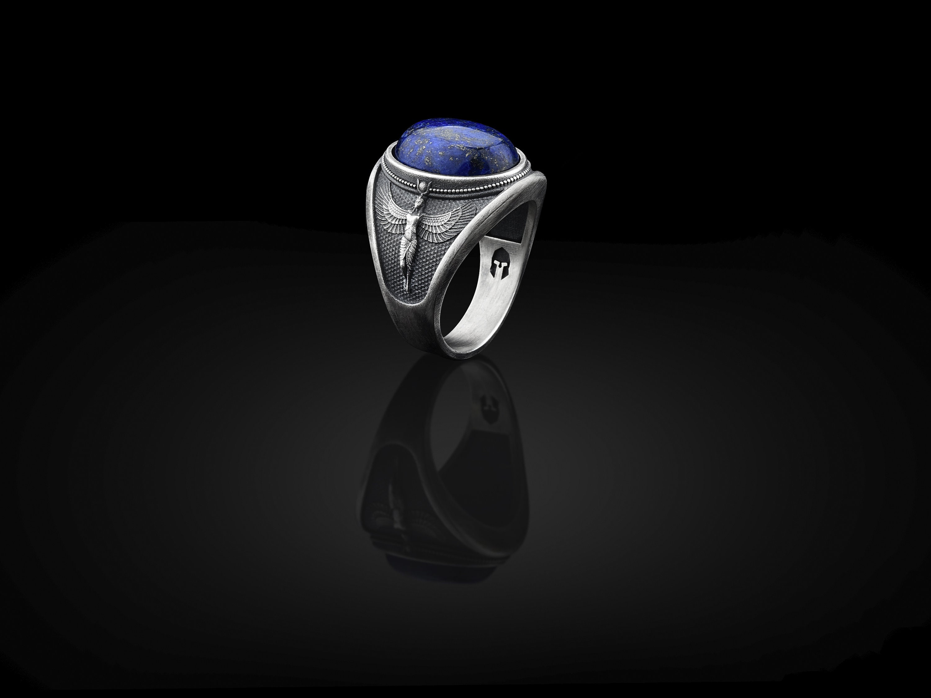 Hong TTH 9 Egypt Mythology Death Anubis Stainless Steel Ring Egyptian Jackal God Underworld Gatekeeper Biker Ring Hong TTH 9 Egypt Mythology Death Anubis Stainless Steel Ring Egyptian Jackal God Underworld Gatekeeper Biker Ring