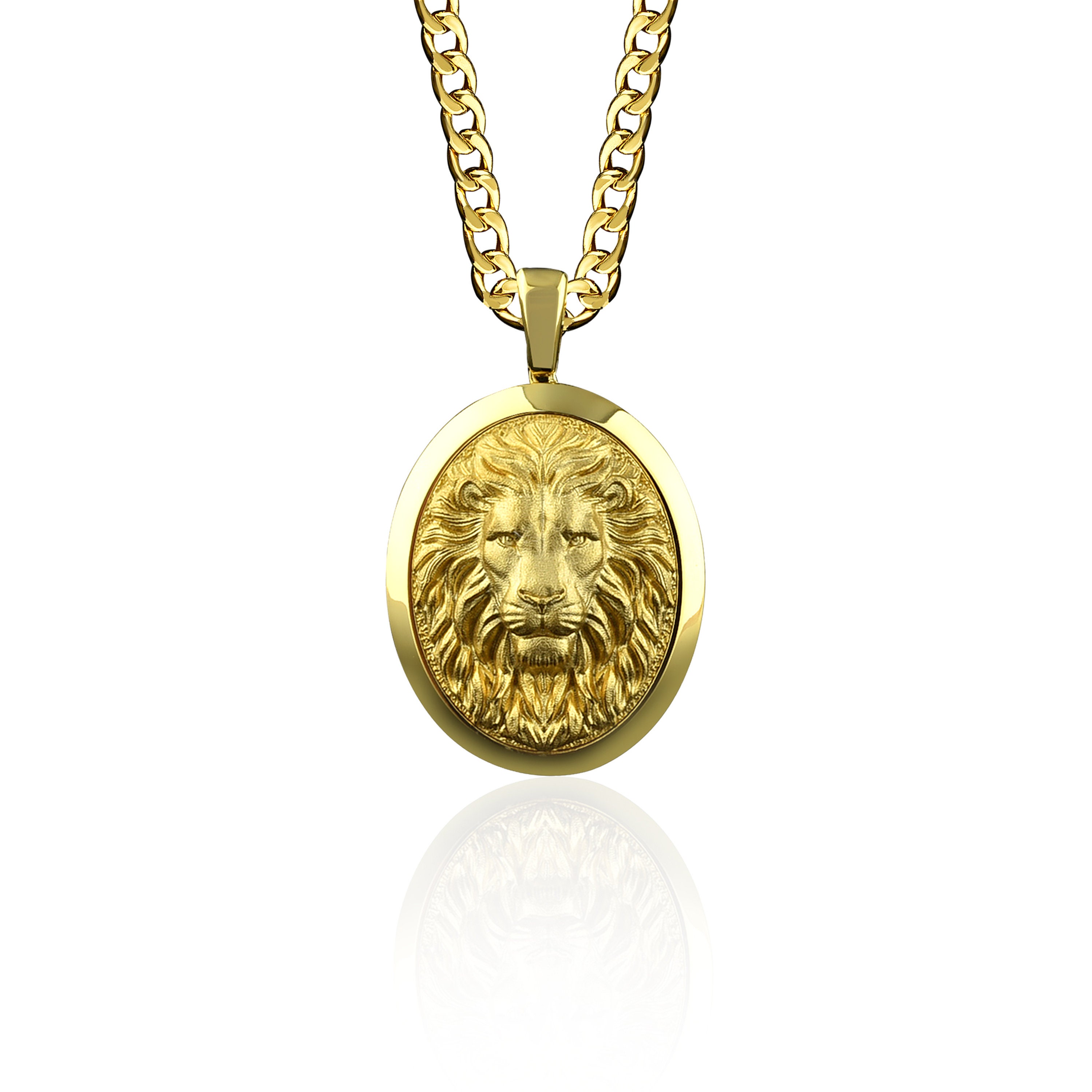BySilverStone Arabic Lion Necklace, Men Silver Lion Pendant, India | Ubuy