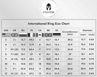 BySilverStone Moon Angel Tree Ring For Men - Sterling Silver Intaglio Signet Ring, No Gemstone