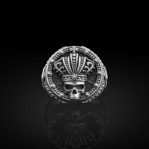 Schlange Silber Männer Ring, Mann Silber Siegelring Anker Ring, Silber Sailor Herrenring, Siegelring Anker, oxidiertes Silber Männer Geschenk Schmuck