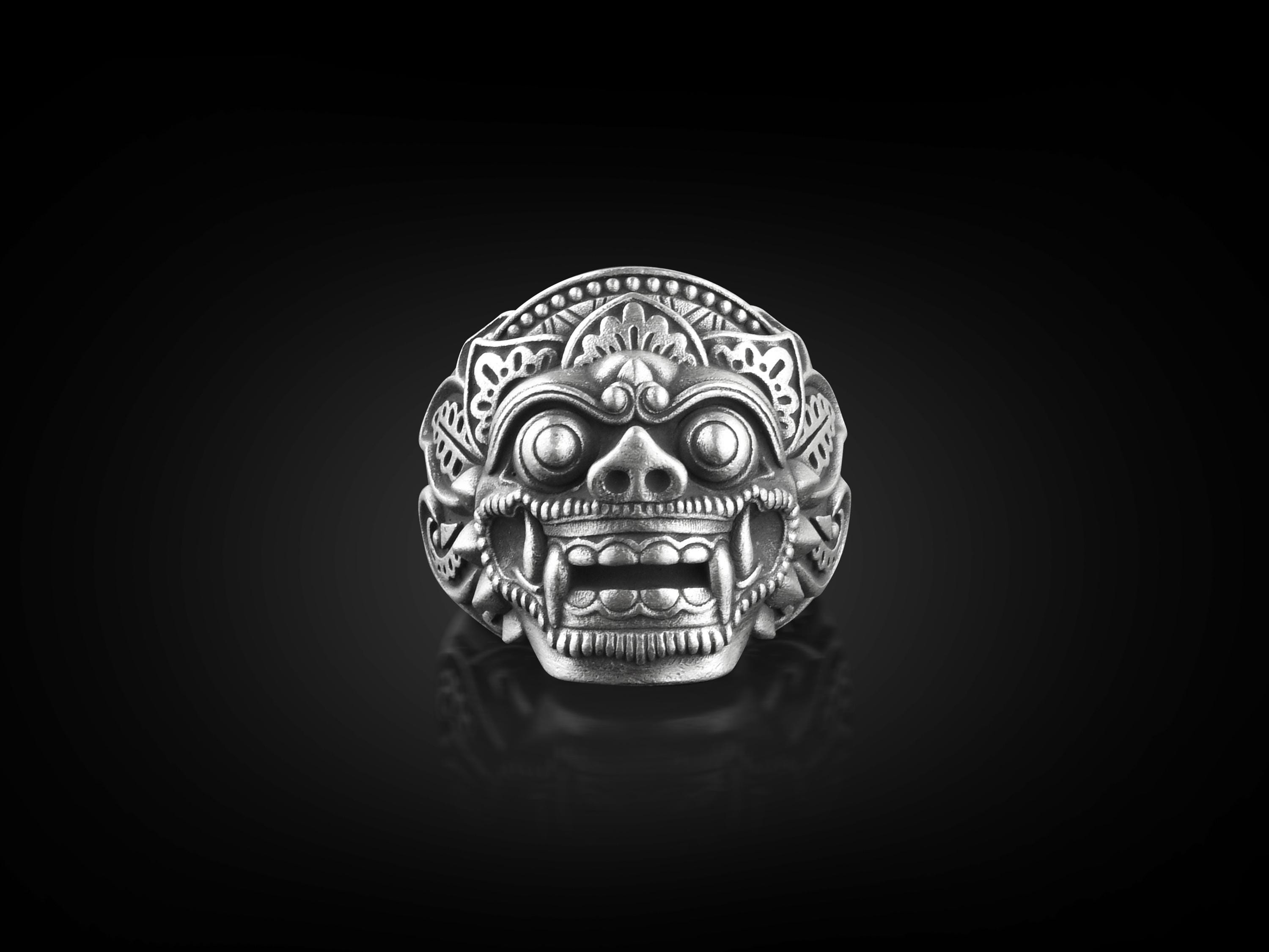 Bali barong ring - Etsy 日本
