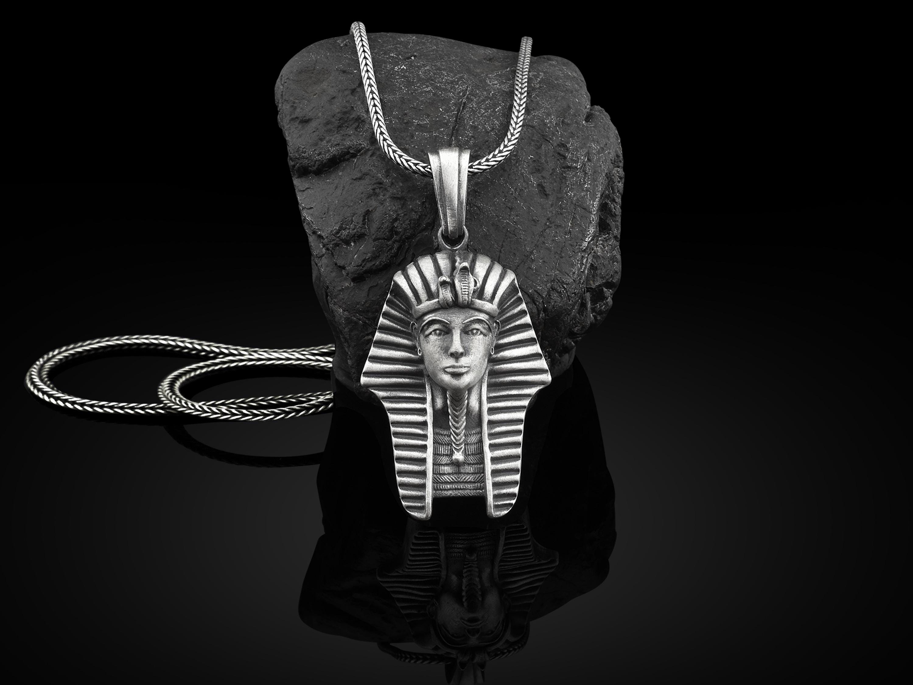Accesorios Cleopatra YFN Anillo De Reina Egipcia De Plata De Ley