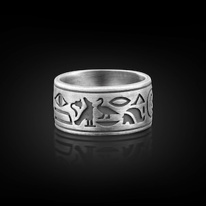 Hieroglyphic ring - Etsy 日本