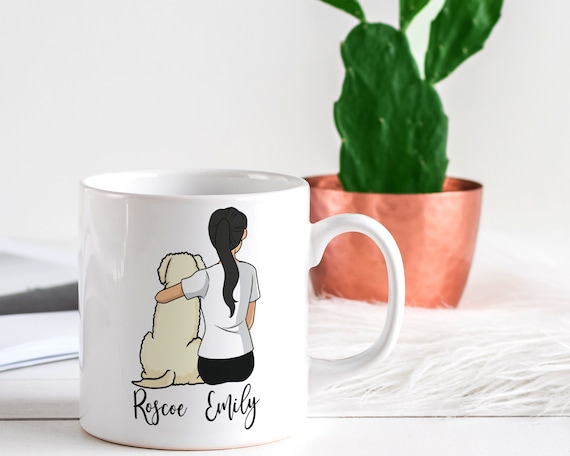 Custom Goldendoodle Mom Mug - Personalized Dog Mom Gift for Mothers Day for Goldendoodle Owner, or Golden Doodle Gift Mug for Dog Lovers