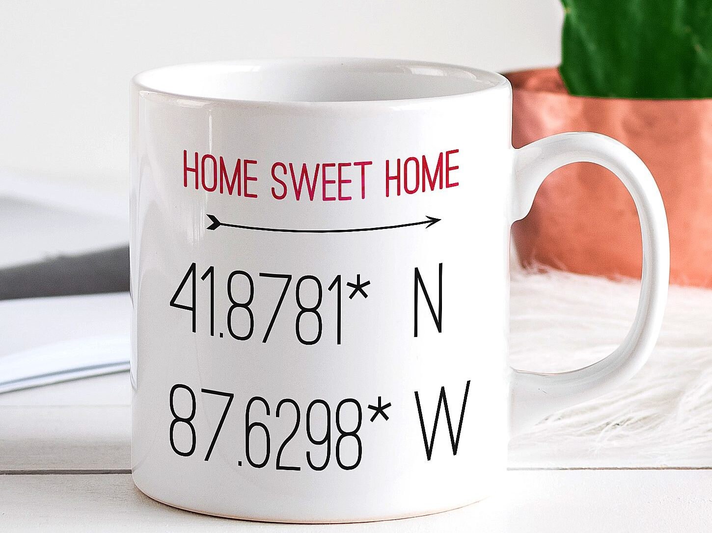 Latitude Mug - Etsy
