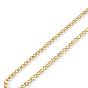Love mesh Chain in gold 19.2k/ Love mesh chain in gold 800