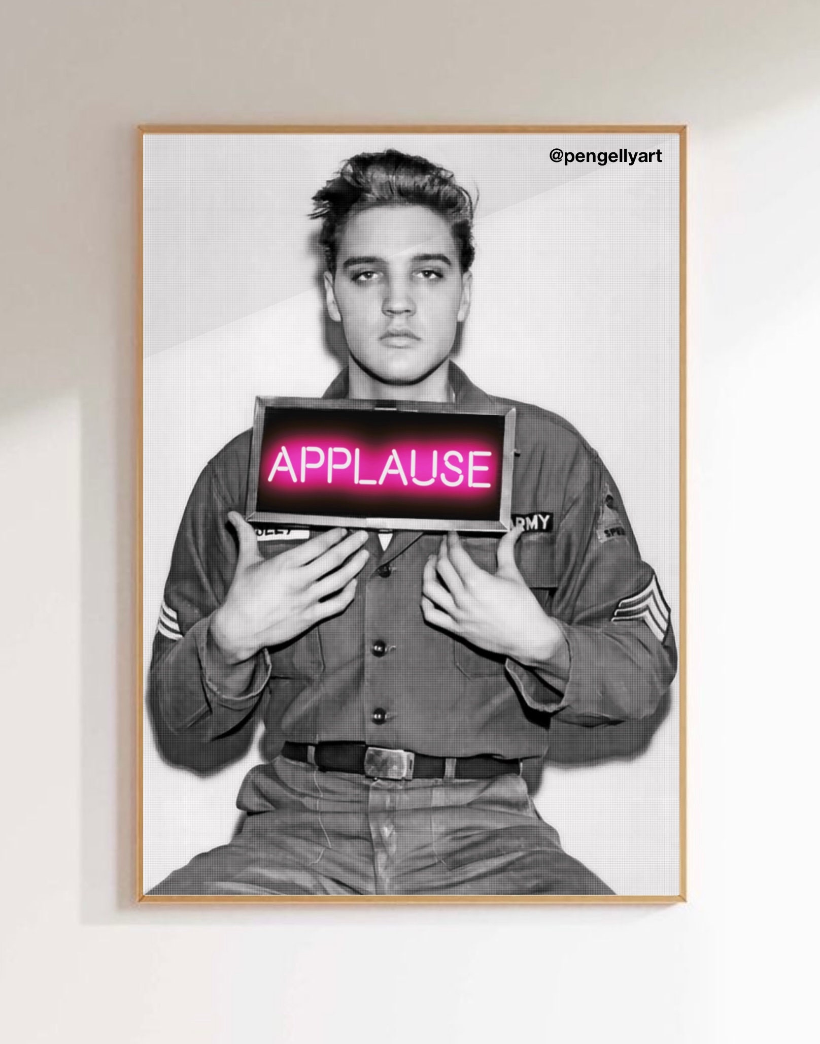 Elvis Presley Neon Sign - Etsy