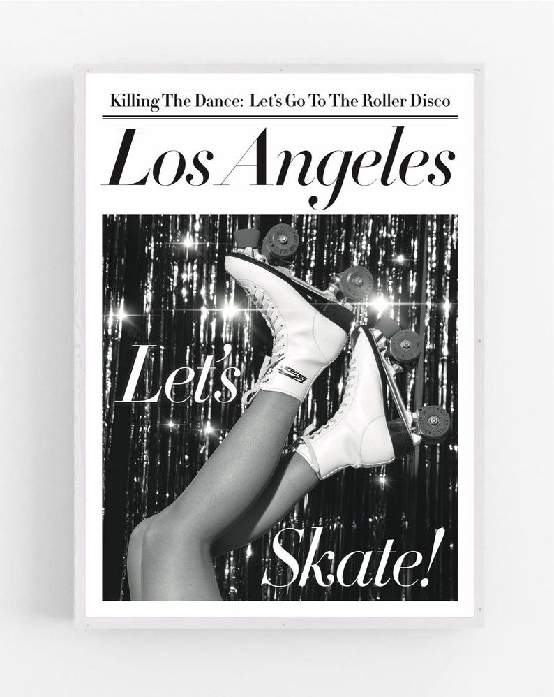 New York Magazine, Studio 54, Los Angeles Skate, Mono Cover Prints Los Angeles