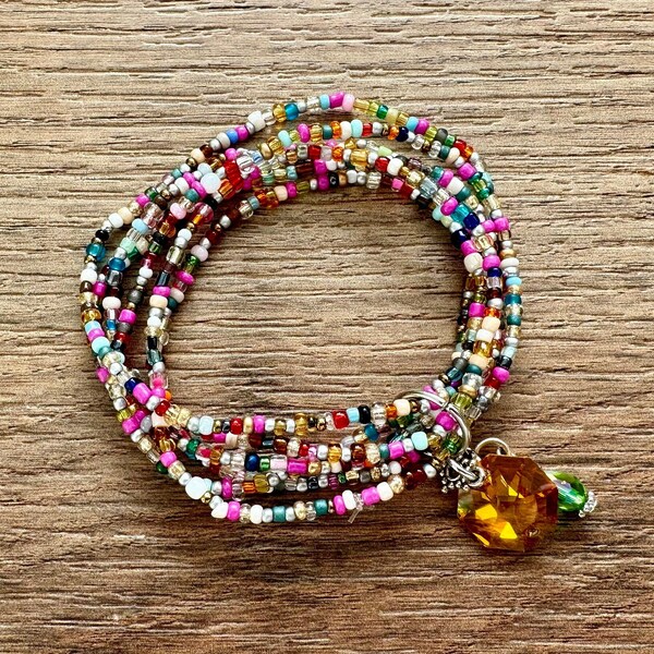 Boho Wickelarmband