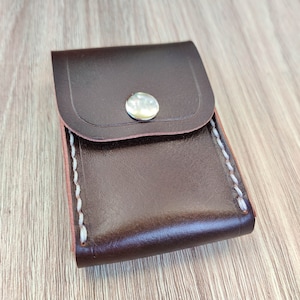 Porte-monnaie en cuir, porte-cartes, portefeuille en cuir, pochette pour pièces de monnaie, petit porte-monnaie, petit porte-monnaie, porte-monnaie, cadeau pour lui, cadeau pour elle
