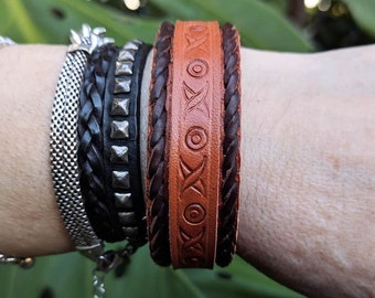 Leather Cuff Bracelet, Leather Bracelets For Women, Mens Leather Bracelet, Womens Leather Bracelet, Handmade Bracelet, Leather Wristband