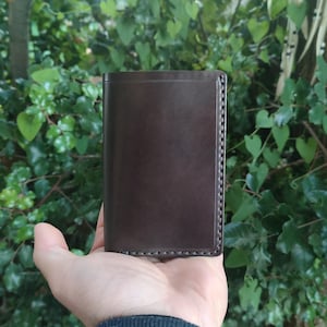 Portefeuille en cuir pour homme, portefeuille à deux volets en cuir, porte-cartes, porte-cartes en cuir, portefeuille en cuir pour homme, cadeau homme, cadeau petit ami, cadeau pour lui