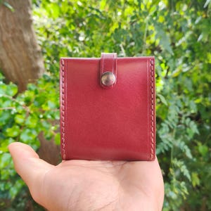 Cartera de Piel, Cartera de Cuero, Billetera de Cuero, Billetera de Piel, Cartera Hombre, Cartera Hecha a Mano, Regalo para Hombre